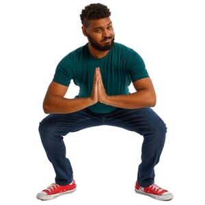 The Perfect Jean NYC OG Stretch Slim Thick Size 40x30 Midnight Blue Wash